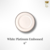White Platinum Embossed