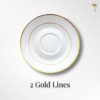 2 Gold Lines
