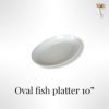 Oval Fish Platter 10 inches